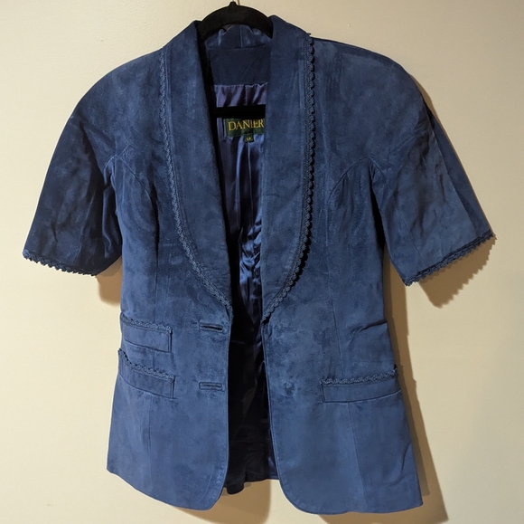 Vintage Danier Skirt Suit Blazer - Picture 2 of 6